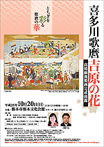 喜多川歌麿 吉原の花 高精細複製画