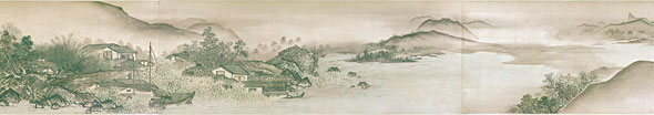 国宝 『山水長巻』 雪舟筆 高精細複製品 京都文化協会
