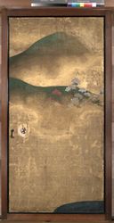 桜花雉子図