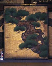 松孔雀図