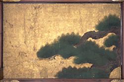 松孔雀図
