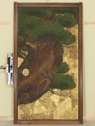 松孔雀図