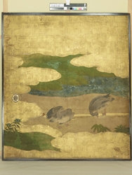 芦雁図